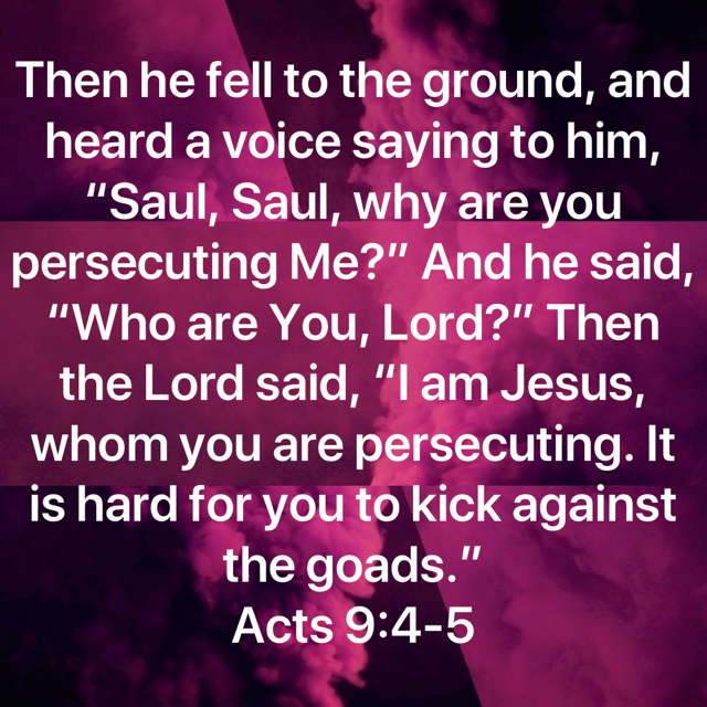 What Does Jesus Mean by “Kick Against the Goads”?