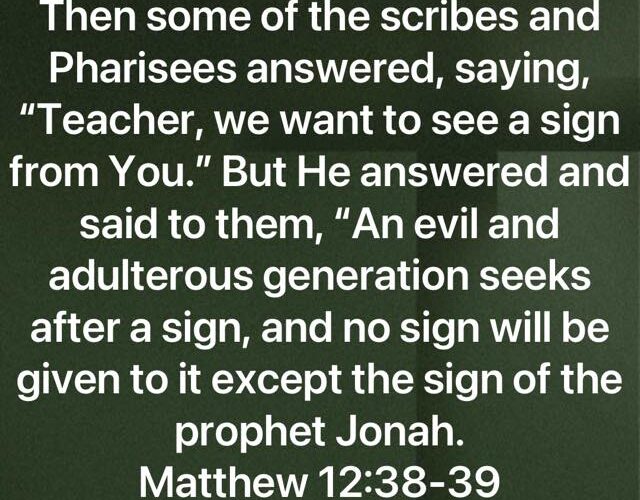 So, What About Signs And Wonders?